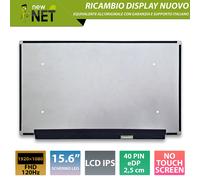 LCD 15.6 compatibile con NV156FHM-NX1 V8.0 [40 pin 19201080 120Hz]