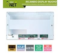 LCD 17.3 compatibile con B173HW01 V.0 B173HW01 V.3 [40 pin 19201080]