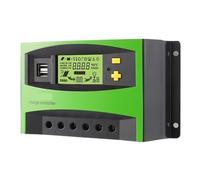 LCD 30A 40A 50A 60A 12V 24V Regolatore Di Carica Solare Controllo Carica Batteria For Kit Solare Pannello 720w Ampiamente Utilizzato(40a)