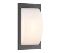 LCD Applique da esterni LED 068LED, grafite, acciaio inox, 33 cm, IP44 LCD