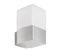 LCD Applique da esterno Linus, acciaio inox senza sensore LCD