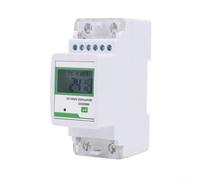 LCD bidirezionale RS485 del tester 20A di energia di CC di Digital per il supporto della ferrovia di baccano