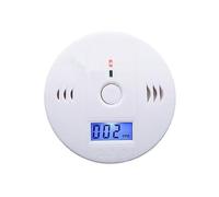Lcd Co Carbon Monoxide Detector Poisoning Gas Fire Warning Safe Alarm Sensor