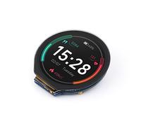 LCD da 1.28 pollici Modulo Display Touch, Schermo IPS LCD Rotondo 240×240 pixels, Display a 65K Colori, Comunicazione I2C e SPI a 4 fili, Supporto Raspberry Pi/Raspberry Pi Pico/Arduino/STM32