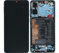 LCD DISPLAY FRAME + BATTERIA ORIGINALE HUAWEI P30 ELE-L09 ELE-L29 BLUE 02352NLN