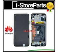 LCD DISPLAY FRAME ORIGINALE BATTERIA HUAWEI P40 LITE JNY-L21A JNY-LX1 TOUCH NERO
