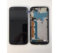 LCD DISPLAY LENOVO MOTOROLA MOTO E3 XT1700 XT1706 NERO NUOVO TOUCHSCREEN FRAME