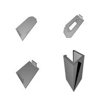 LCD Display Mount Compatible with RB1 RB3 3D Printers - Flat Face Adapter Kit
