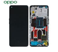 LCD Display Originale Frame OPPO Find X3 Lite CPH2145 Nero schermo SERVICE PACK