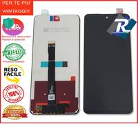 LCD DISPLAY PER HUAWEI P SMART 2021 PPA-LX2 TOUCH SCREEN VETRO SCHERMO NERO
