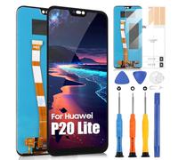 LCD Display per Huawei P20 Lite/Nova 3e Ane-LX2 ANE-L22 Ane-LX1 ANE-L21 ANE-AL00 LCD Schermo Touch Screen Digitazer Assembly con Riparazione Kit 5,84"