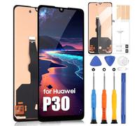 LCD Display per Huawei P30 Display LCD Schermo per Huawei ELE-L29 ELE-L09 ELE-TL00 ELE-L04 Touch Screen Digitizer Assembly con Riparazione Kit(6.1",Nero)