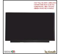 LCD DISPLAY SCHERMO 15,6" FULL HD PER MSI CYBORG 15 A13VE A13VF