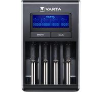 LCD Dual Tech Caricatore (Adatto per Ni-Mh AA/AAA, Li-Ion 18650, 18490, 18350, 1