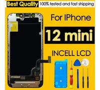 LCD incell AAA di alta qualità per iPhone 12 mini Display Touch 12mini Sostituzione schermo Digitizer Assembly Parti di riparazione all'ingrosso