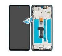 LCD MOTOROLA XT2437 MOTO G75 5G + FRAME SKY GRAY ORIGINALE 5D68C29068
