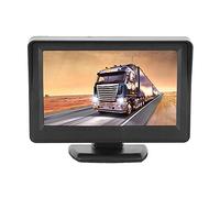LCD per Auto Ultra Sottile 4,3 Pollici con Ingresso AV per Telecamera di Retromarcia, 3 W, 9-35 V, Display TFT Compatibile con l'algoritmo A9