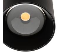 LCD Plafoniera LED da esterni 5173, nera, 9 cm, metallo, IP54 CCT LCD