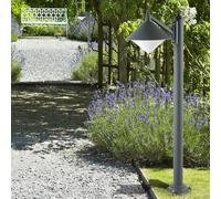 LCD ROBUSTE Lampione in grafite resistente all'acqua di mare Liara 1211