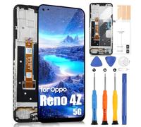 LCD Schermo per Oppo Reno 4Z 5G Display per Oppo Reno4 Z 5G CPH2065 Sostituzione dello Schermo Touchscreen Digitazer Assembly con Riparazione Kit (Nero con Cornice, 6.57")