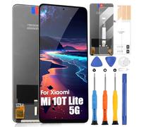LCD Schermo per Xiaomi Mi 10T Lite 5G M2007J17G LCD Display Touch Assemblea Sostituzione di Vetro Digitalizzatore con Riparazione Kit (6,67“,Non per Mi 10T 5G)