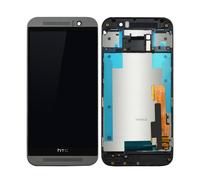 LCD Screen and Digitizer with - Front Frame Assembly Black - for HTC One M9 Digitizer with Front Frame Assembly Black - Warrant NEW