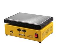 LCD Seperator Piastra riscaldante Stazione Piastra riscaldante Elettronica Stazione di preriscaldamento Strumenti di Riparazione dello Schermo del Telefono Cellulare 1200W (Color : 220V)