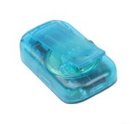 LCD Tempo Metronomo 0-9 variazioni di battito (blu trasparente) | Forte clip in metallo, foro per cordino incluso, uso a mani libere, ideale per viaggi e palco