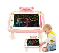 LCD Writing Tablet, Educational Kids Drawing, 12,01 x 9,84 in Pad con supporto, strumento di apprendimento automatico, arte forniture per casa, scuola, viaggio, portatile, eco-friendly