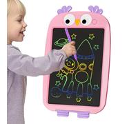 LCD Writing Tablet Toyts - 12 pollici pad di disegno colorato per la protezione degli occhi, schermo e penna, pulsante di cancellazione e di blocco | Consigli di apprendimento delle attività