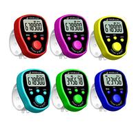 LCDDisplay - Contatore elettronico digitale a 5 canali, aiuta i bambini a contare varie cose per il contatore delle dita della scuola di sport sul giro