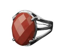 LCDIUDIU Anelli Aperti Regolabili In Pietra Naturale, Montatura In Argento, Ovale Sfaccettato, Avventurina Verde, Pietra Preziosa, Anelli per Dita, Cerchietto, Fascia per Il Pollice, Gioielli Da Reg