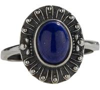 LCDIUDIU Anello Donna 925 Argento,Anello Anti Ansia In Pietra Di Occhio Di Tigre Genuino per Uomo E Donna, Fascia In Argento Con Pietra Preziosa Naturale, Rings Dell'Eternità Fatto A Mano, Regalo
