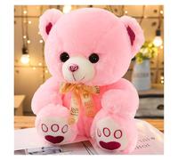 LCEDHZOC Adorabile Orsacchiotto Di Peluche, Tenero Orsacchiotto Di Peluche Morbido Regalo for Bambini Ragazzi E Ragazze Decorazione for La Casa(Pink,50CM/19.6IN)