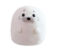 LCEDHZOC Carino Peluche A Forma Di Foca, Adorabile Peluche A Forma Di Foca Paffuta Regalo for Bambini Ragazzi E Ragazze Decorazione for La Casa(White,40CM/15.7IN)