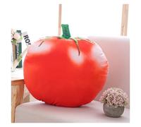 LCEDHZOC Cuscino Di Peluche A Forma Di Frutta Simulata, 45CM Simpatico Peluche A Forma Di Verdura Paffuta Regalo for Bambini Decorazione for La Casa(Tomato)