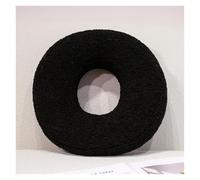 LCEDHZOC Cuscino Di Peluche Con Lettera Nera, 40CM Creativo Morbido Con Lettere Dell'alfabeto Inglese Dalla A Alla Z for La Decorazione Della Casa(O)