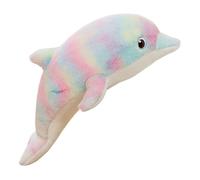 LCEDHZOC Peluche A Forma Di Delfino, Simpatici Animali Di Peluche Cuscino Di Peluche A Forma Di Delfino Paffuto Regalo for Bambini Ragazzi E Ragazze Decorazione for La Casa(Yellow,50CM/19.6IN)