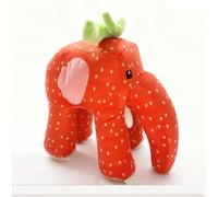 LCEDHZOC Ruba Un Peluche Brainrot, 29CM Peluche a Forma Di Elefante Fragola Regalo for Fan Decorazioni for La Casa for Bambini