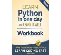 Lcf Publishing Jamie Chan Python Workbook (Tascabile) Learn Coding Fast Workbook