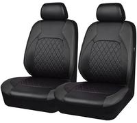 LCFFF Coprisedili Auto Anteriore per Subaru XV/XV Hybrid, Confortevole Traspirante Coprisedile Accessori Interno Proteggono Sedili Originali Dell'auto,Black
