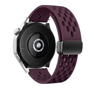 LCHJX 18 20 22mm Cinturino Magnetico In Silicone Per Orologio GT 5 46mm 41mm Traspirante Cinturino Sportivo Per GT5 Pro GT4 GT3 GT2 Correa Cinturini, For GT5 GT4 41mm