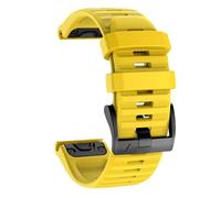 LCHJX Banda di orologio da 26 mm per Fenix 7x Pro/Fenix 7x/Fenix 6x/Fenix 6x Pro/Fenix 5x/Fenix 3, 26 mm Fit Quick Fit Strap in silicone morbido per discesa MK3I 51mm/Epix Pro 51mm