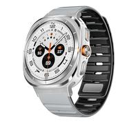 LCHJX Banda magnetica per galassia orologio ultra 47mm uomo morbido silicone cinghia ， per galassy ultra 7 ultra 47mm sportivo bracciale correa