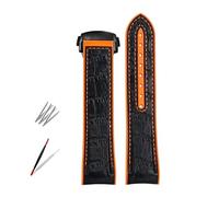 LCHJX Bande di orologi in silicone in gomma per Omega Seamaster 300 Speedmaster Cinghia Watchband Watch Watch Strap 20mm 22mm