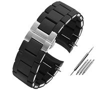 LCHJX Canda di guardia in gomma in silicone per AR5890 AR5889 AR5858 AR5920 AR5868 AR8023 MAN 23MM DONNA 20MM ACCIAI