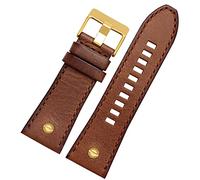 LCHJX Canda d'orologeria in pelle genuina per cinghia di orologio diesel dz4476/4482 dz7408 7406 4318 cinghia 22 24 26 26 28mm di grandi dimensioni maschi di orologi da polso