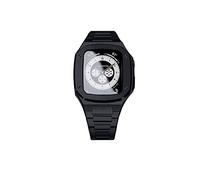 LCHJX Cansola di orologio da orologio in metallo in acciaio inossidabile ， per banda 45 mm 44 mm Series 9 8 7 6 SE 5 4 Orologio Sostituire Aggiornamento Sostituire gli accessori per copertina della