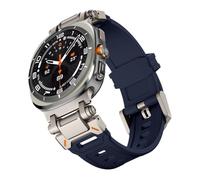 LCHJX Cinghia di gomma per galassia Ultra 47mm Silicone morbido Banda per Galaxy 7 Ultra 47mm No GAPS Bracciale Correa Watchbands