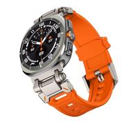 LCHJX Cinghia di gomma per galassia Ultra 47mm Silicone morbido Banda per Galaxy 7 Ultra 47mm No GAPS Bracciale Correa Watchbands